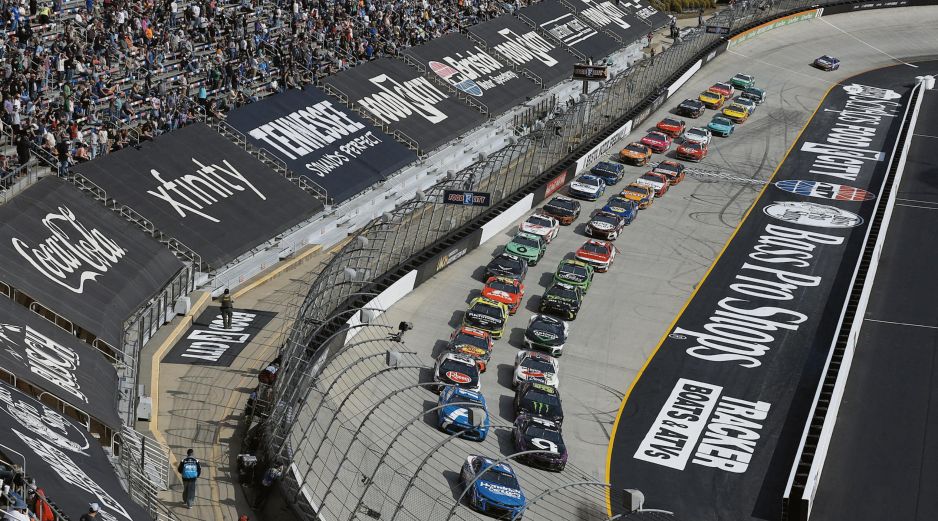 El Bristol Motor Speedway tiene capacidad para 146 mil personas. AFP/S. Gardner