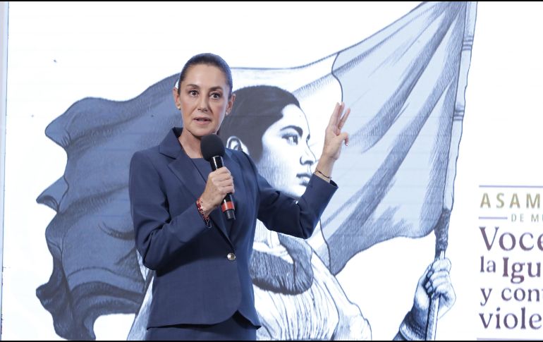 En su conferencia matutina, la Mandataria destacó que su gobierno fomenta la lectura. EFE/M. GUZMÁN