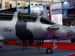Oaxaca Aerospace busca registrar sus aviones bajo el sello 'Hecho en México', en medio del impulso al 'Plan México' del Gobierno federal. EFE/S. Gutiérrez
