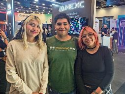 Sofy, Paul y Maya encontraron un espacio de crecimiento en el evento. ESPECIAL