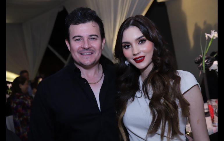 Polo Ortiz y Ana Villegas. GENTE BIEN JALISCO / C. Jimeno