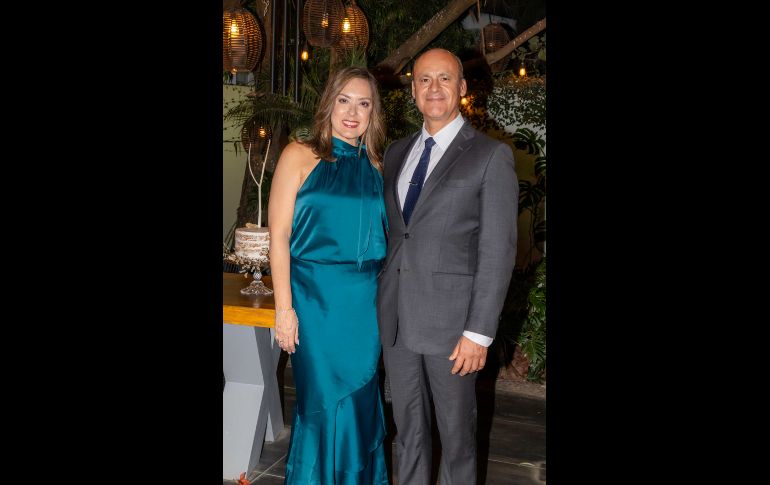 Ana Sofía Rivera, Gustavo Kury. GENTE BIEN JALISCO / A. Rodríguez