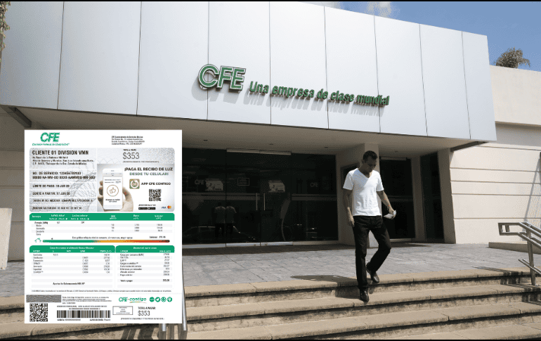 La CFE facilita a los usuarios el acceso a sus facturas de forma segura y sin necesidad de hacer largas filas. ESPECIAL/ EL INFORMADOR/ ARCHIVO.