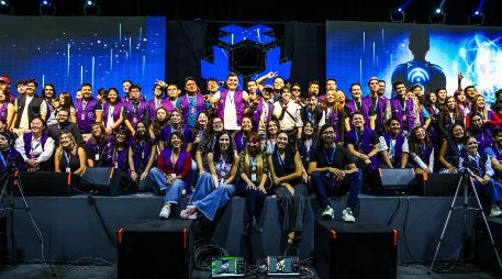 El evento reunió a estudiantes, profesionistas, emprendedores, gamers, desarrolladores, creadores de contenido y apasionados de la innovación. EL INFORMADOR/ A. Navarro.