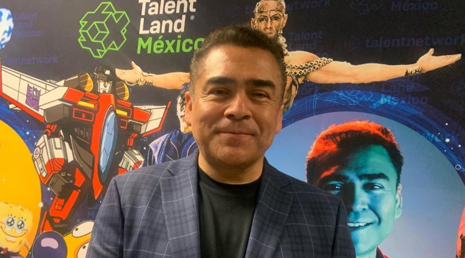 Mario Arvizu, reconocido actor de doblaje, estuvo presente en Talent Land 2025. ESPECIAL/ A. Solis