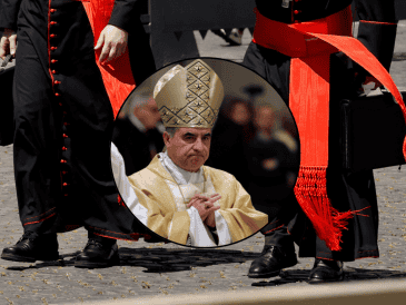 La retirada de Becciu no afecta las estadísticas oficiales del Vaticano sobre el cónclave porque internamente nunca lo consideraron elegible para votar. EFE/EPA/F. FRUSTACI AP/G. BORGIA