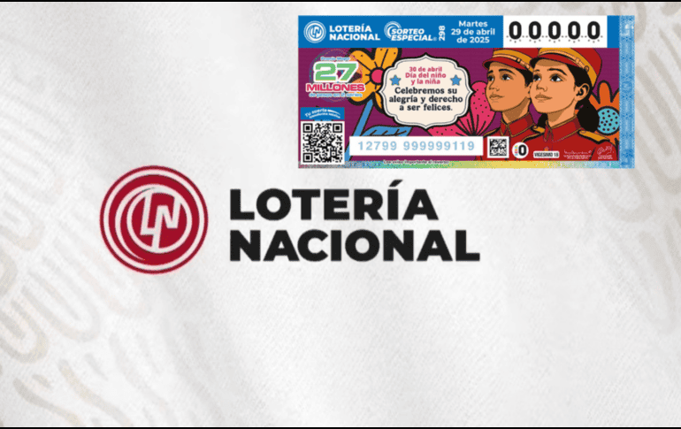 Este sorteo está dedicado al Día del Niño y la Niña. CANVA / LOTERÍA NACIONAL MEXICANA