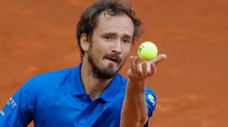 Medvedev busca regresar a la final de un torneo por primera vez en más de un año. EFE/J. Martín
