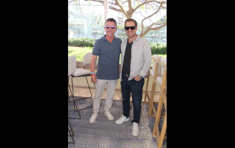 Ricardo Barceló y Sergio Roux. GENTE BIEN JALISCO / E. Escamilla