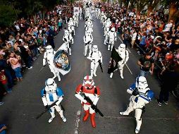 La agrupación también ha formado parte de diversos desfiles. ESPECIAL