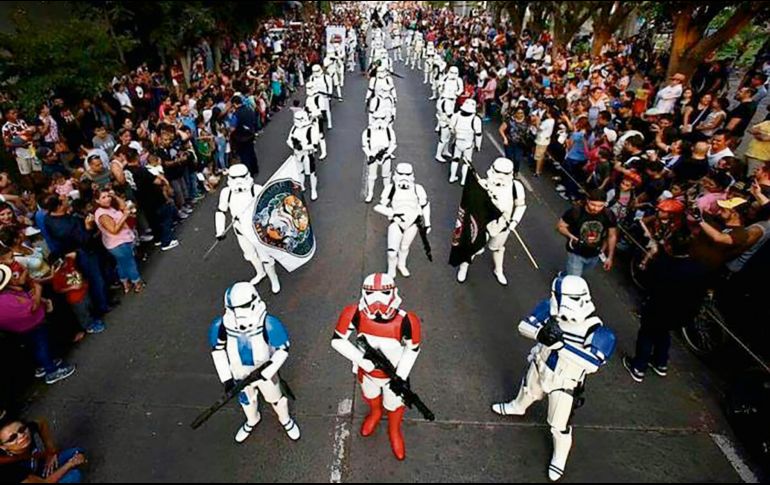 La agrupación también ha formado parte de diversos desfiles. ESPECIAL