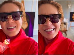 Yolanda Andrade muestra mejoría en video colgado en Instagram. ESPECIAL / INSTAGRAM yolandaamor