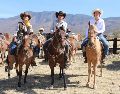 Diego Gómez, Diego Orendain y Pablo González en la 4ª Cabalgata Anual de La Cañada. GENTE BIEN JALISCO / C. Jimeno
