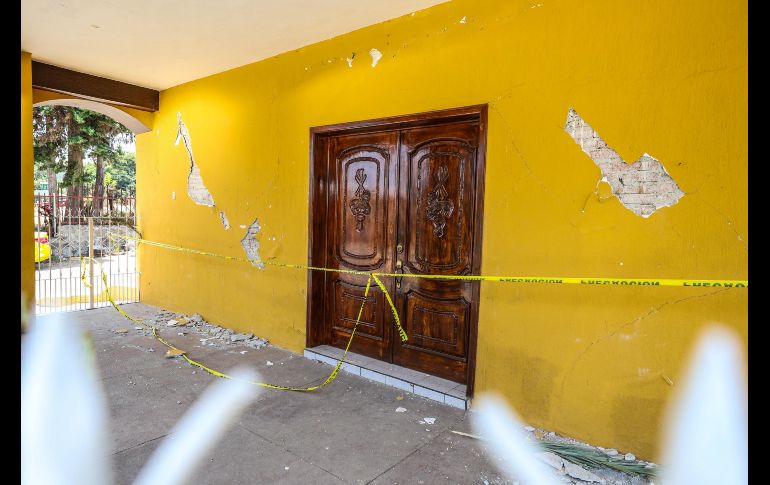 Tras los sismos que sacudieron la región, los habitantes de la comunidad de Los Mazos enfrentan momentos de incertidumbre y necesidad.  EL INFORMADOR/ A. Navarro.