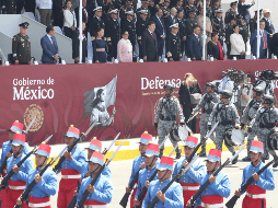 Claudia Sheinbaum encabezó este lunes el 163 aniversario de la batalla de Puebla. SUN / O. Contreras