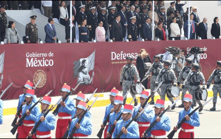 Claudia Sheinbaum encabezó este lunes el 163 aniversario de la batalla de Puebla. SUN / O. Contreras