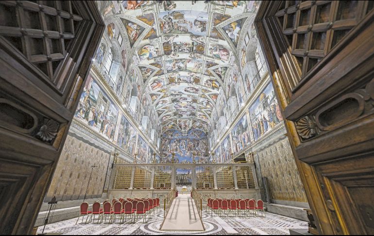 A partir de hoy, los cardenales de todo el mundo se aislarán en la Capilla Sixtina. En cualquier momento se dará el nombre del Papa. EFE