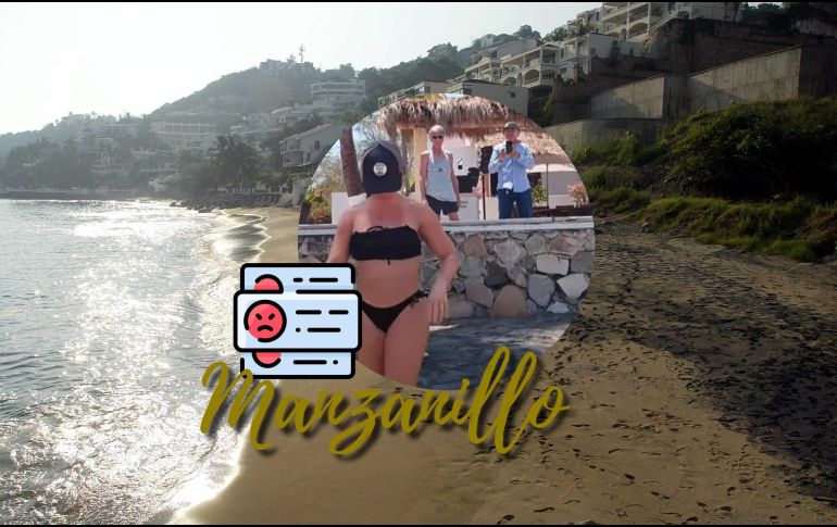 Los ciudadanos exigieron la intervención de la presidenta municipal de Manzanillo, Rosa María Bayardo. EL INFORMADOR / ARCHIVO / ESPECIAL / TIKTOK @lupiyoo09