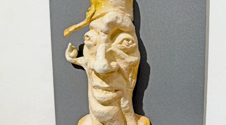 Obra de Gilberto Ortega, la cual desafía los cánones estéticos. EL INFORMADOR/ H. Figueroa