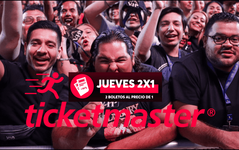 Estos conciertos están al 2x1 en Ticketmaster el día de hoy. EL INFORMADOR / ARCHIVO