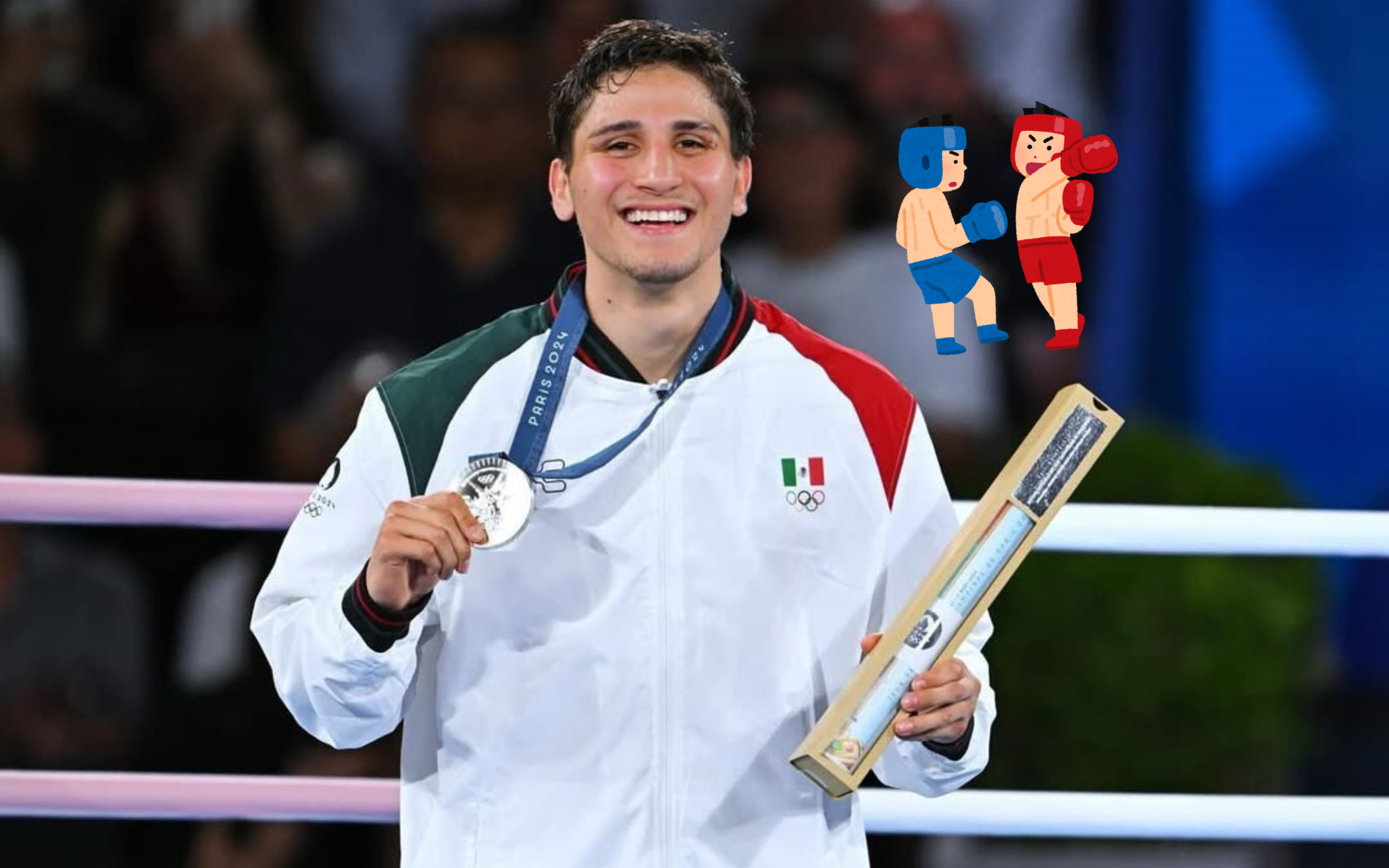 Marco Verde se quedó a un paso de la medalla de oro, luego de perder la final con Asadkhuja Muydinkhujaevy y quedarse con la plata. INSTAGRAM/@marco_alonso_green