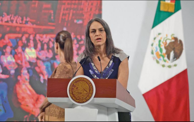 Daniela Alatorre, directora general del Instituto Mexicano de Cinematografía. EL UNIVERSAL