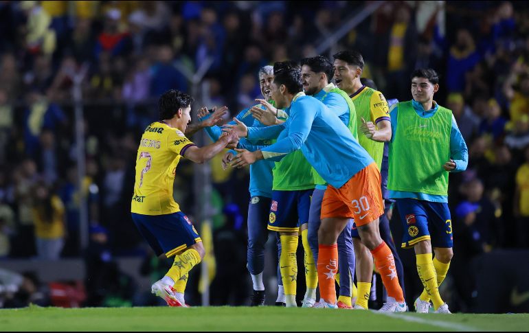 Zendejas salió del partido con una molestia muscular, pero no considera que sea grave. MAGO7/E. Sánchez
