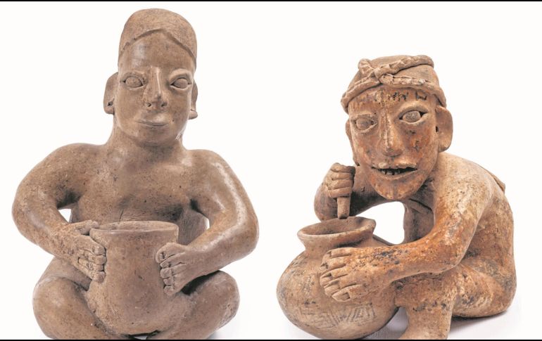 Las esculturas encontradas de esa época dan información sobre las actividades de las personas según su sexo. CORTESÍA