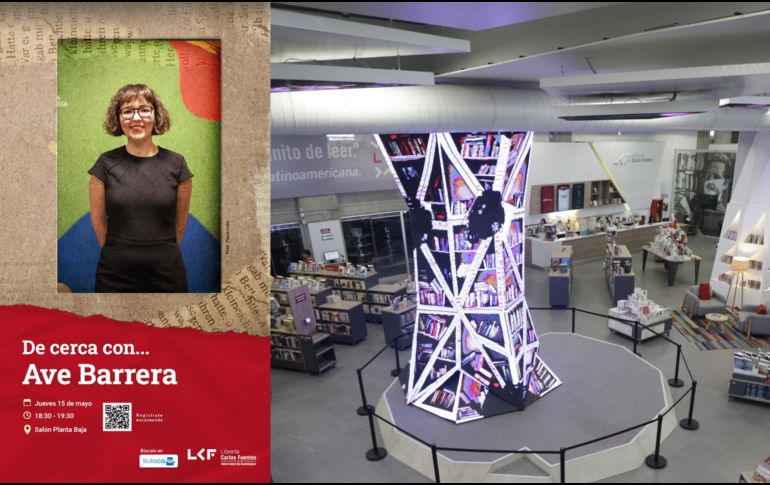 La obra de Ave Barrera ha dejado una marca significativa en el panorama literario contemporáneo. EL INFORMADOR / ARCHIVO / ESPECIAL Librería Carlos Fuentes