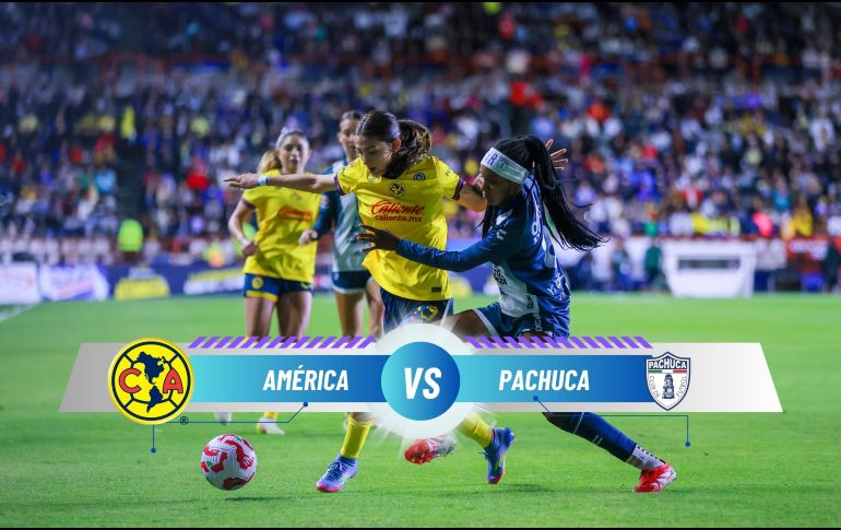 América y Pachuca se ven las caras en la final de vuelta sobre la cancha del estadio Ciudad de los Deportes. IMAGO7