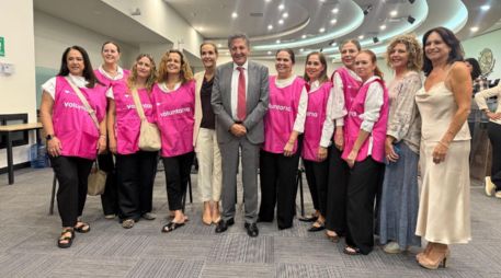 Lourdes Lares de Mejorada, presidenta del Patronato de Salud Zapopan, agradeció a la ciudadanía por su respaldo. ESPECIAL/Gobierno de Zapopan