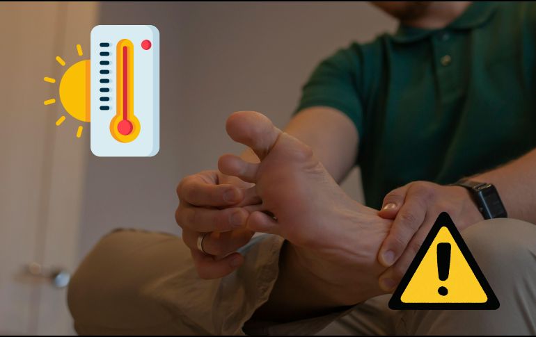 Experto aclara que la inflamación de los pies sucede con más frecuencia en estos meses del año en los que hace más calor. ESPECIAL / UNSPLASH / A. Prokudina