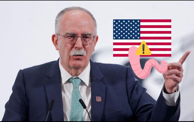 El secretario afirmó que México no tenía responsabilidad en controlar esa plaga cuando estaba al sur de Panamá. EFE / I. ESQUIVEL