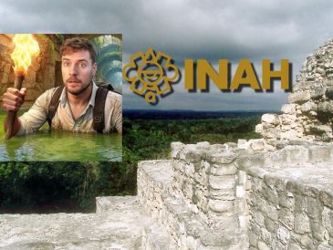 El INAH señaló que los permisos se tramitaron ante la Coordinación Nacional de Asuntos Jurídicos del INAH. NTX / ARCHIVO / ESPECIAL / YouTube MrBeast