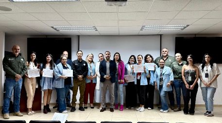 Esta capacitación tuvo como propósito reforzar las acciones institucionales desde el enfoque del Protocolo Homologado de Búsqueda. CORTESÍA