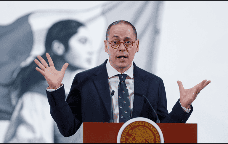 El titular de la Agencia de Transformación Digital del Gobierno de México, Antonio Peña Merino, en 