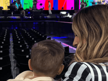 La conductora presume el avance de su pequeño León con sus seguidores. INSTAGRAM / @cynoficial