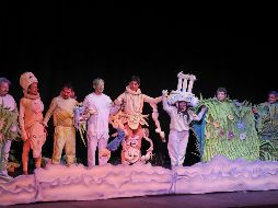 La puesta en escena, a cargo de la compañía tapatía La Coperacha bajo la dirección de Antonio Camacho. EL INFORMADOR/ H. Figueroa.