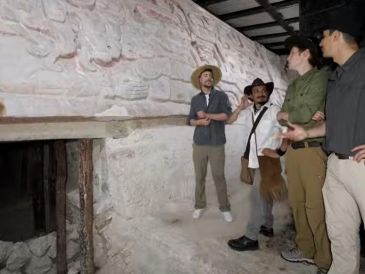 Tras grabar en las zonas arqueológicas de Calakmul y Chichén Itzá, interpuso una demanda administrativa contra la empresa del creador de contenido. ESPECIAL / YOUTUBE