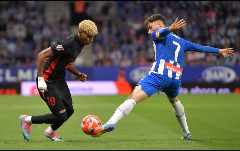 Este jueves 15 de mayo se juega el derbi de LaLiga Espanyol vs Barcelona en el RCDE Stadium. AFP / M. Quintero