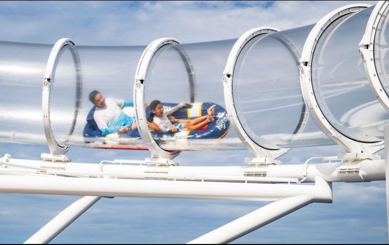 Aqua Mouse en el Disney Treasure. ESPECIAL/DISNEY CRUISE LINE.