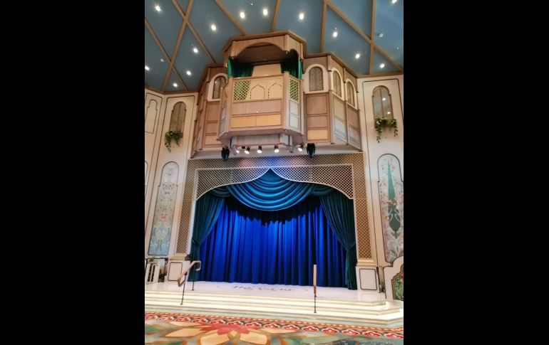 Grand Hall del Disney Treasure. ESPECIAL/X. MARTÍNEZ.