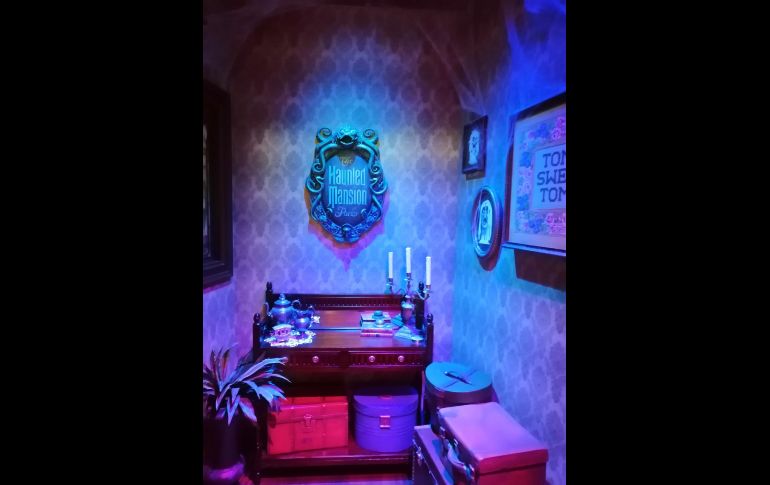 The Haunted Mansion Parlo del Disney Treasure. ESPECIAL/X. MARTÍNEZ.