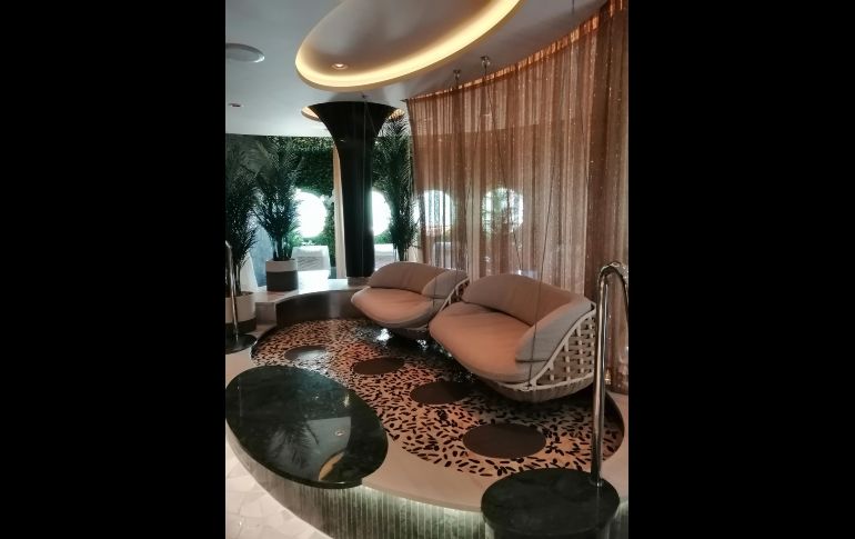 Área para adultos en el Disney Treasure. ESPECIAL/X. MARTÍNEZ.