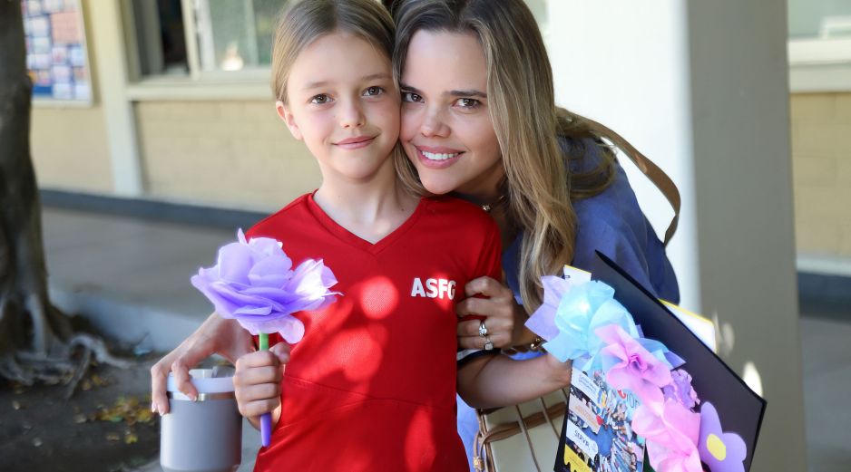 Renata Gomez España y Renata Larios en el Mother`s Day de American School Foundation of Guadalajara. GENTE BIEN JALISCO / C. Jimeno