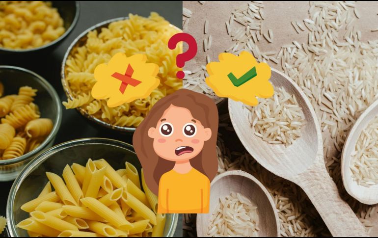 La pasta y el arroz son dos de los alimentos más populares y también más consumidos en el mundo. Pexels/ESPECIAL