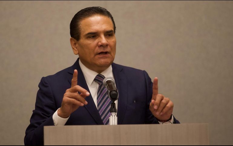 Hay una orden de aprehensión contra Silvano Aureoles por el desfalco de más de tres mil millones de pesos en la construcción de siete cuarteles de la Policía estatal de Michoacán. SUN/Archivo