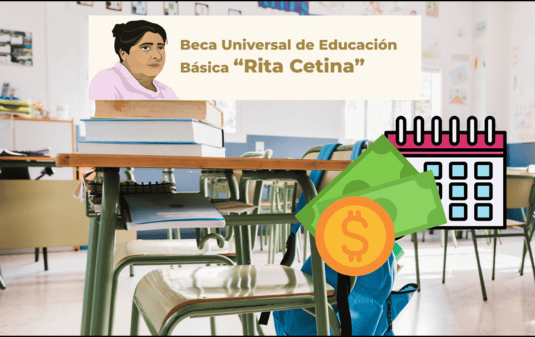 Cada estudiante beneficiario de la Beca Rita Cetina recibirá un depósito de mil 900 pesos bimestrales. CANVA