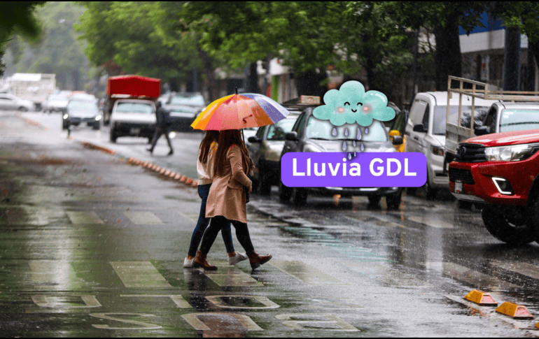 Guadalajara tiene el pronóstico de chubascos con lluvias puntuales fuertes (25 a 50 mm). EL INFORMADOR / ARCHIVO