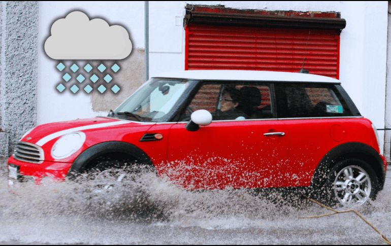 Las lluvias puntuales fuertes podrían generar encharcamientos, inundaciones y deslaves. NTX / ARCHIVO
